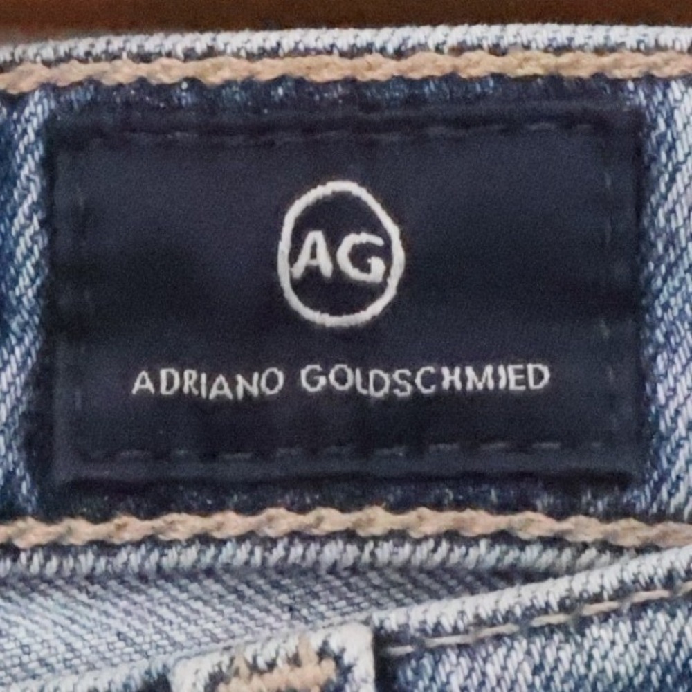 AG Prima Crop Cigarette Jeans Womens Size 26R Adriano Goldschmied Quiet Luxury - Picture 2 of 14
